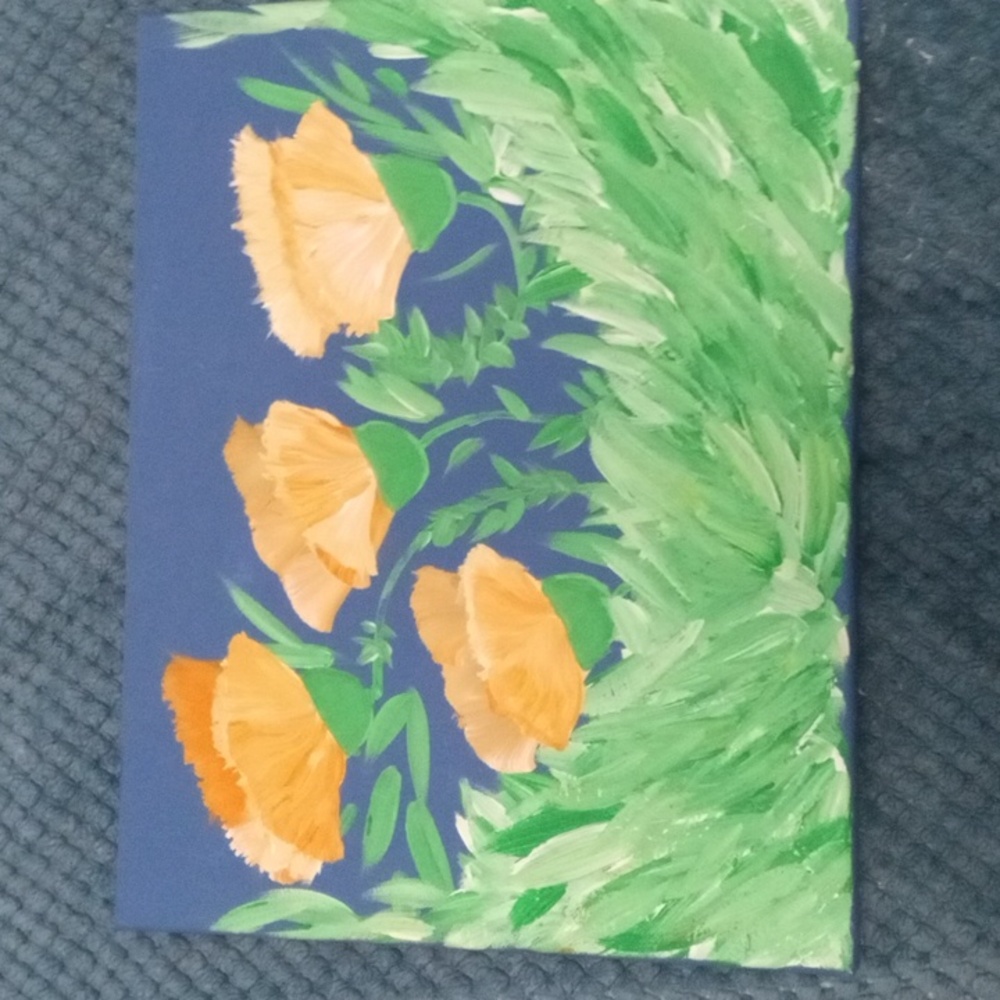 11x14 acrylic painting on canvas by me